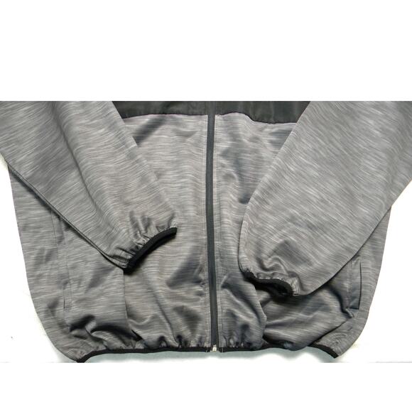 Texas Longhorns Men's Full Zip Jacket Black Gray Big Tall 3XLT College Football - Picture 2 of 6